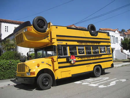 необычные автобусы